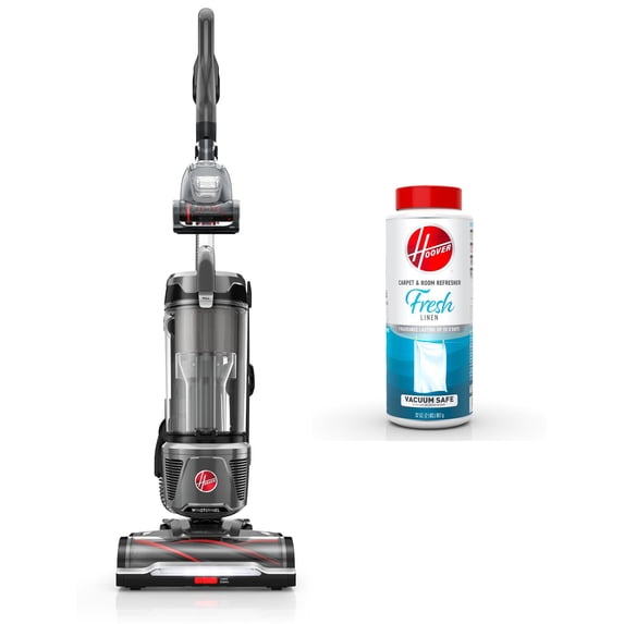 Hoover WindTunnel Tangle Guard Bagless Upright Vacuum Cleaner, UH77110 + Fresh Powder