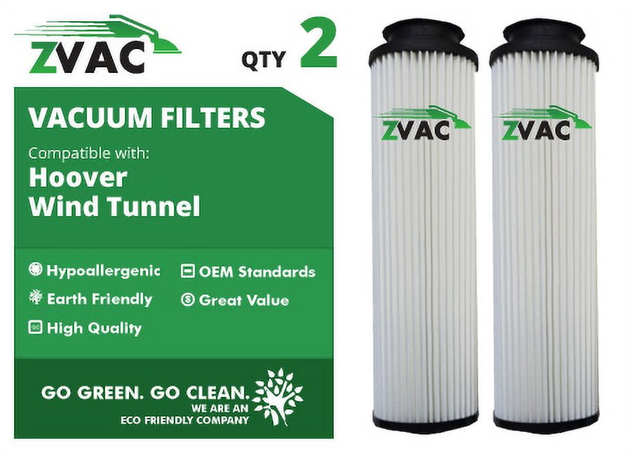 Hoover Windtunnel Washable HEPA Filters (2 Pack) Similar to 43611042
