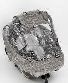 Hoovy Car Seat Rain Cover with Bug Net, Gray, Universal, Unisex