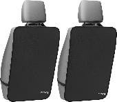 Hoovy Kick Mats - 2pk, Black, Universal