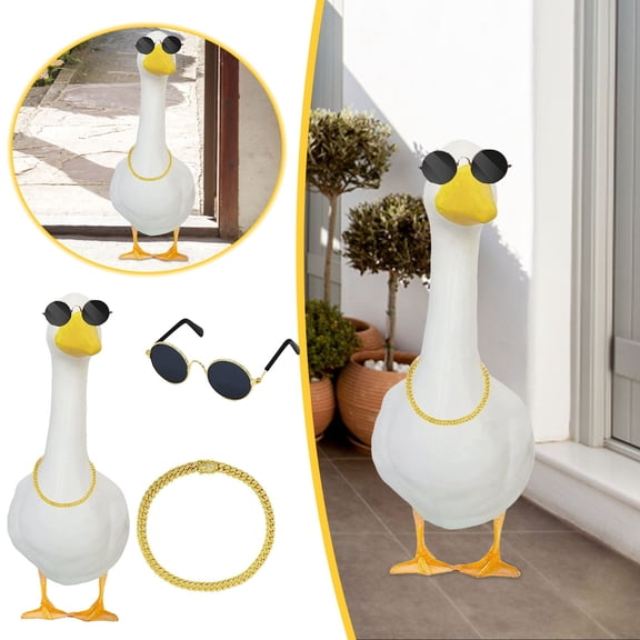 Hop Dog Sunglasses Gold Chain Pet Accessories Cool Street Style Carnival Party Outfit Cute Fashion Gesture for