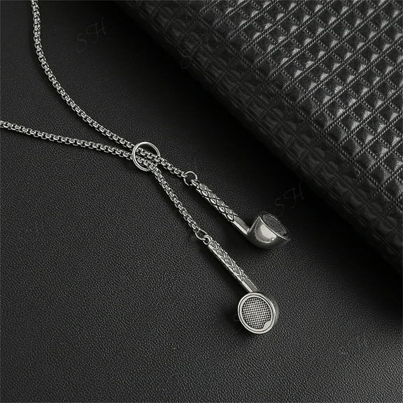 Hop Style Earbud Necklace Trend Necklace For Men And Women