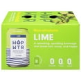 thumbnail image 1 of HOP WTR Non-Alcoholic Lime Sparkling Hop Water, Caffeine-Free, 6-Pack, 1 of 4