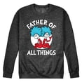 thumbnail image 1 of Hop on Pop - Father Of All Things - Men's Crew Neck Fleece Pullover, 1 of 5