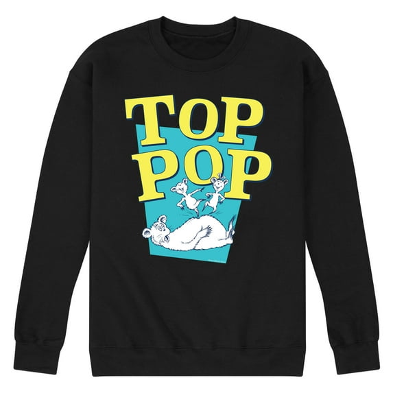 Hop on Pop - Top Pop - Men's Crew Neck Fleece Pullover