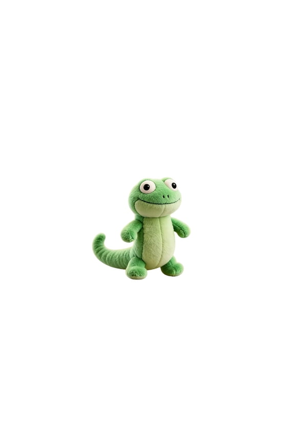 Hop-pers Plush Toys - Green Lizard Stuffed Figurine, Hop-pers Tom Soft Plush Toys, Decorative Cute Plushies for Living Room, Shelf & Tropical Home Decor, Birthday Gifts for Fans, Inspired by Hop-pers