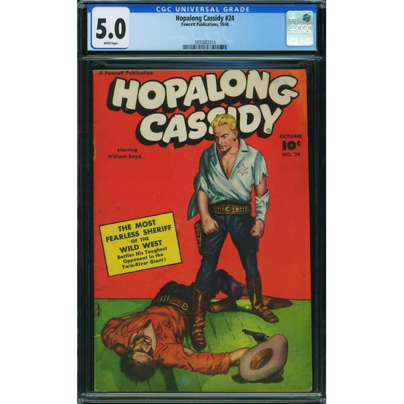 Hopalong Cassidy #24 - CGC 5 Comic Book