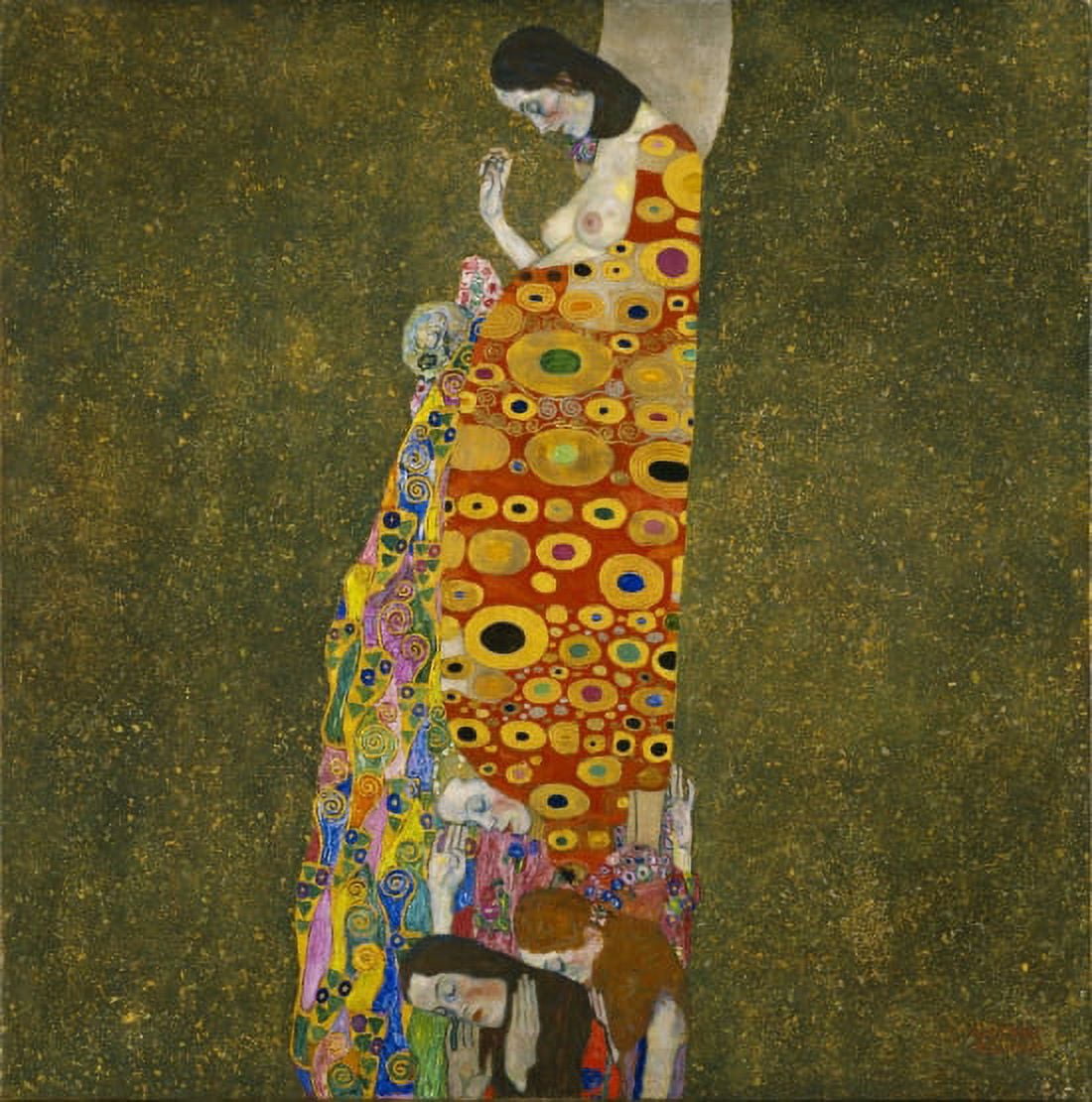 Hope 2 Canvas Art - Gustav Klimt (18 x 24)