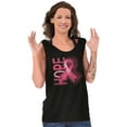 thumbnail image 1 of Hope Breast Cancer Awareness Warrior Tank Top Tee Shirt Women Brisco Brands S, 1 of 6