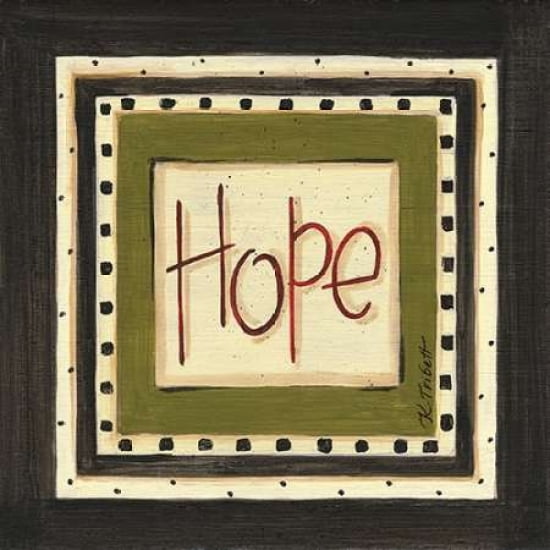 Hope Canvas Art - Karen Tribbet (24 x 24)