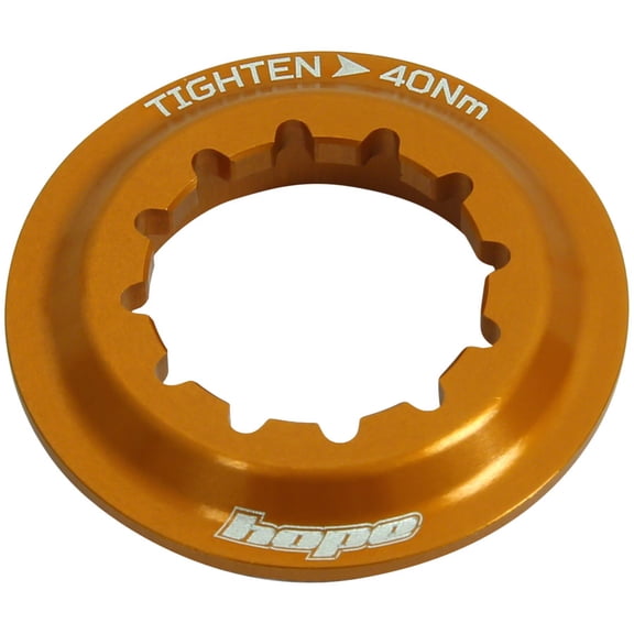 Hope Center Lock Disc Lockring - Orange