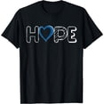 thumbnail image 1 of Hope Child Abuse Awareness shirt Blue Abuse Prevention Month, 1 of 3