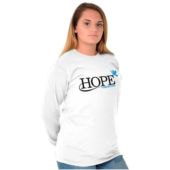 Hope Dove Christian Bible Women's Long Sleeve T Shirt Brisco Brands S