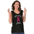 thumbnail image 1 of Hope Faith love Breast Cancer Ribbon Tank Top Tee Shirt Women Brisco Brands S, 1 of 6