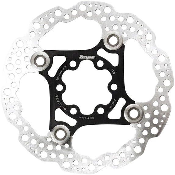 Hope Floating Rotor, Floating, 140mm, Black