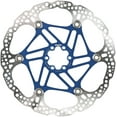 thumbnail image 1 of Hope Floating Disc Brake Rotor - 220mm, 6-Bolt, Blue, 1 of 2