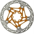 thumbnail image 1 of Hope Floating Road Disc Brake Rotor - 160mm, 6-Bolt, Orange, 1 of 1