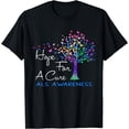 thumbnail image 1 of Hope For A Cure ALS Awareness Tree Ribbon T-Shirt, 1 of 4