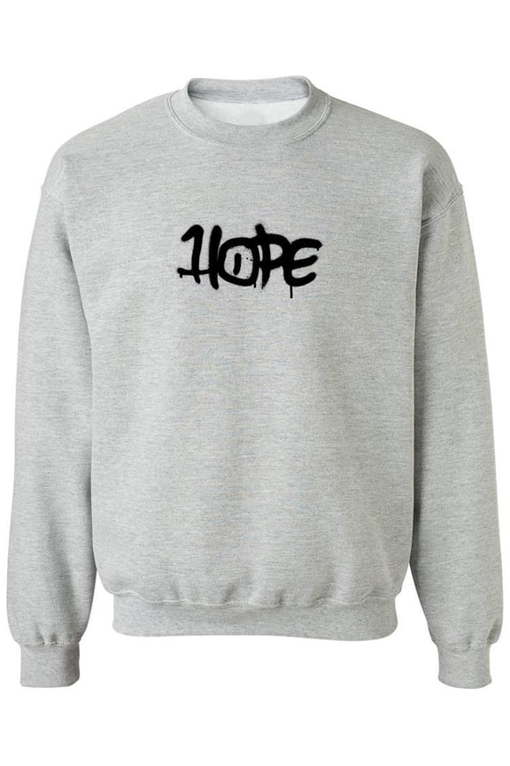 Hope Graffiti Style Sweatshirt Men -Image by Shutterstock, Male Large
