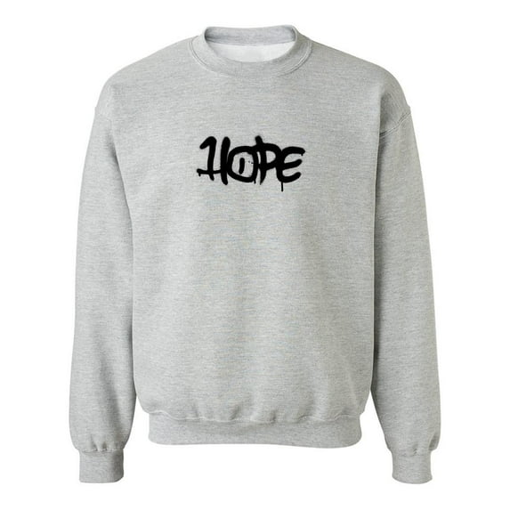 Hope Graffiti Style Sweatshirt Men -Image by Shutterstock, Male Small