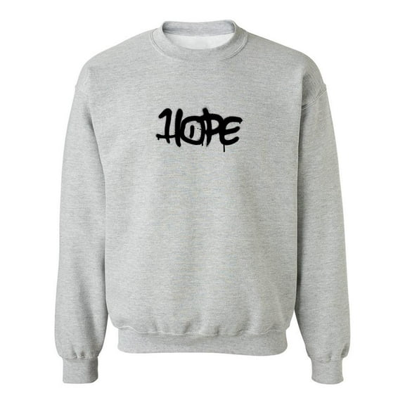 Hope Graffiti Style Sweatshirt Men -Image by Shutterstock, Male XX-Large