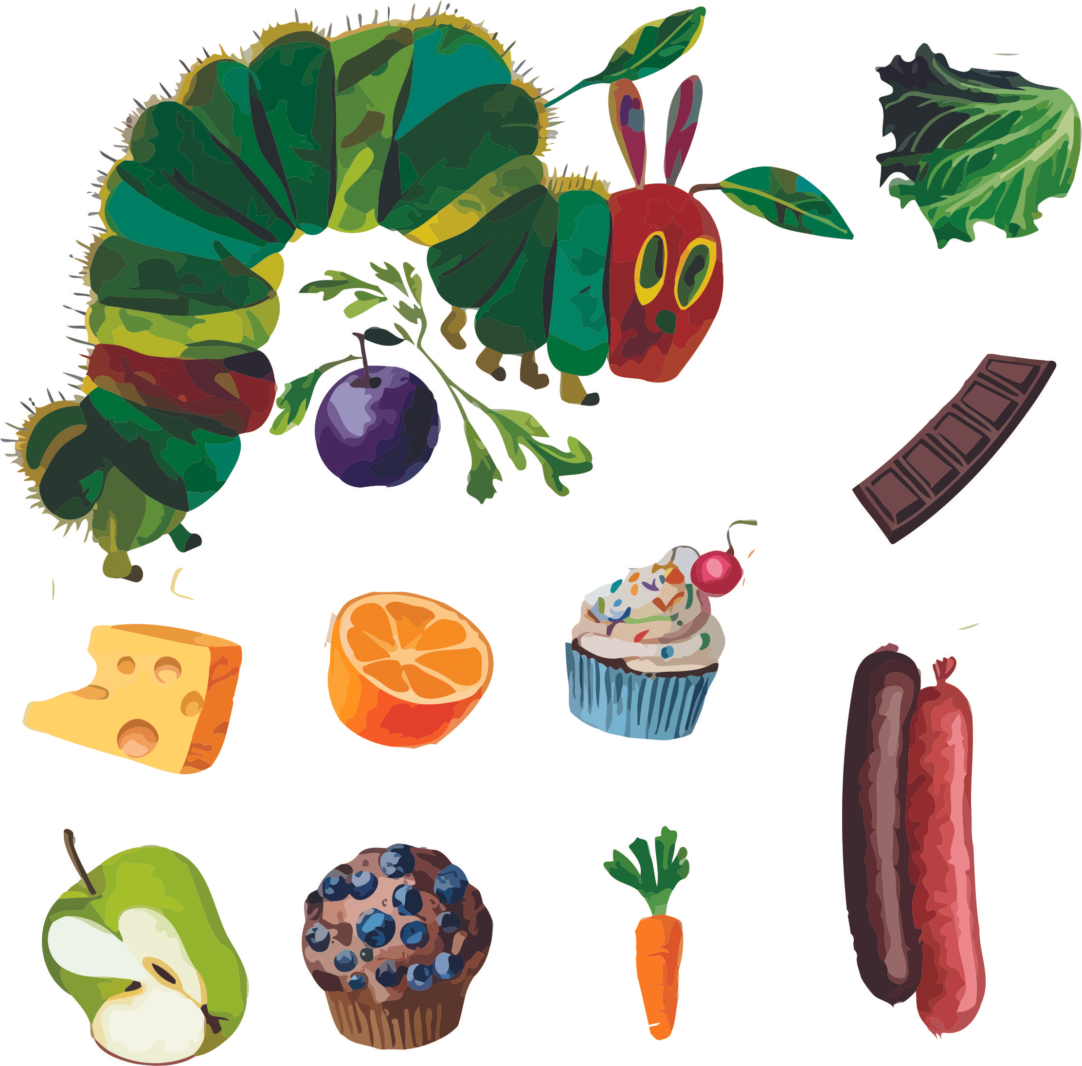 Hope Grow UP Fly Adorable Cartoon Wall Decal Decoration Cute Hungry ...