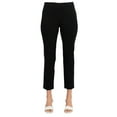 thumbnail image 1 of Hope  Harlow Mid Waist Side Button Millennium Ankle Pants by Curated Brands, 1 of 4