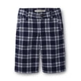 thumbnail image 1 of Hope & Henry Boys' Canvas Short | Navy Plaid, 1 of 3