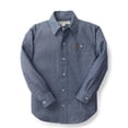 thumbnail image 1 of Hope & Henry Boys' Pindot Chambray Shirt, 1 of 3