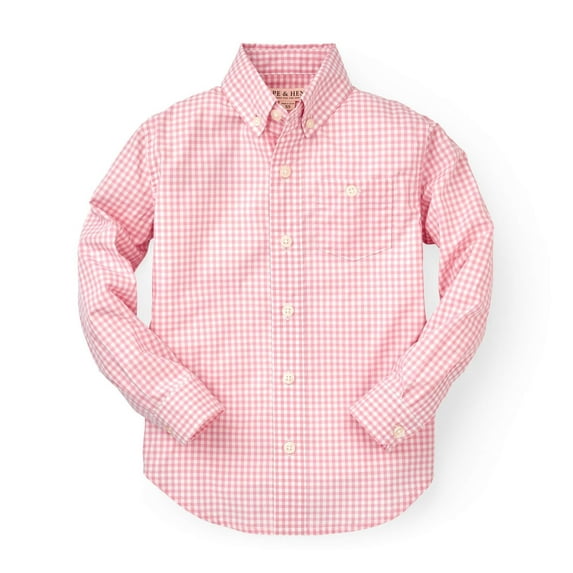 Hope & Henry Boys' Poplin Button Down Shirt