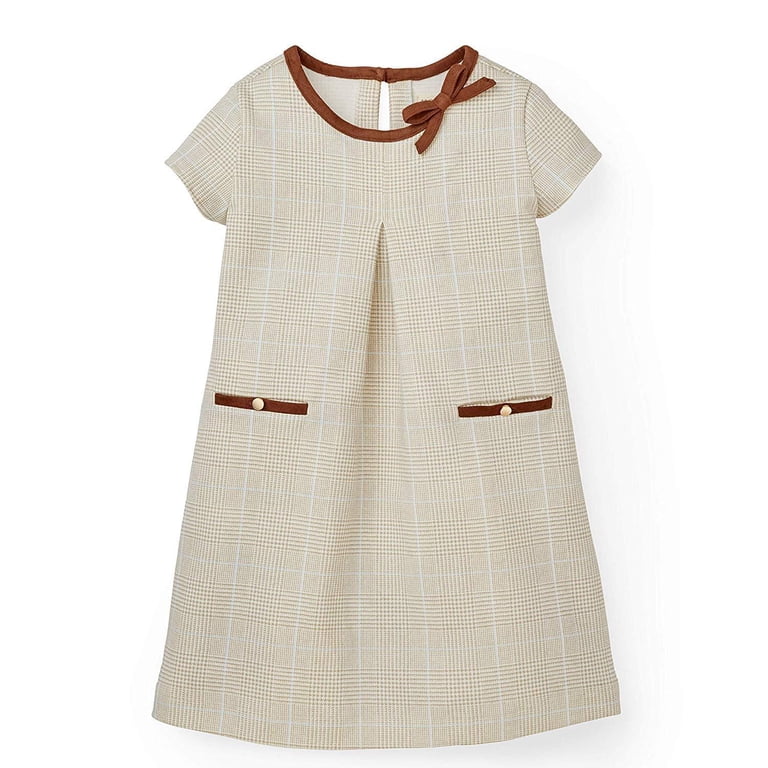 Hope & Henry Girls' Ponte A-Line Dress - Walmart.com