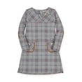 thumbnail image 1 of Hope & Henry Girls' Quilted Ponte Riding Dress, 1 of 4