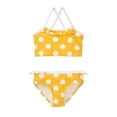 thumbnail image 1 of Hope & Henry Girls' Ruffle Bikini Swim Set, 1 of 3