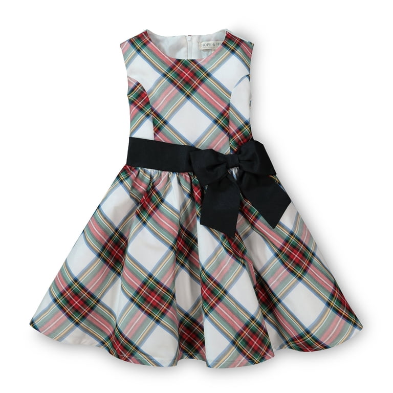 Hope & Henry Girls' Taffeta Party Dress - Walmart.com