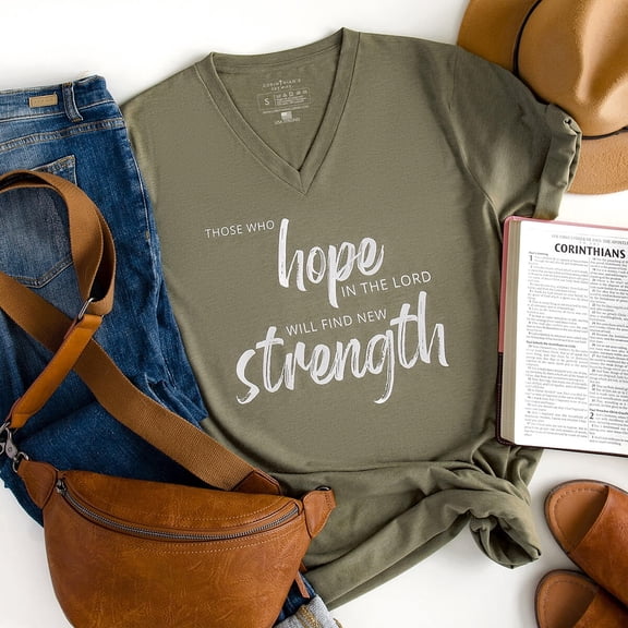 Hope In The Lord V-Neck