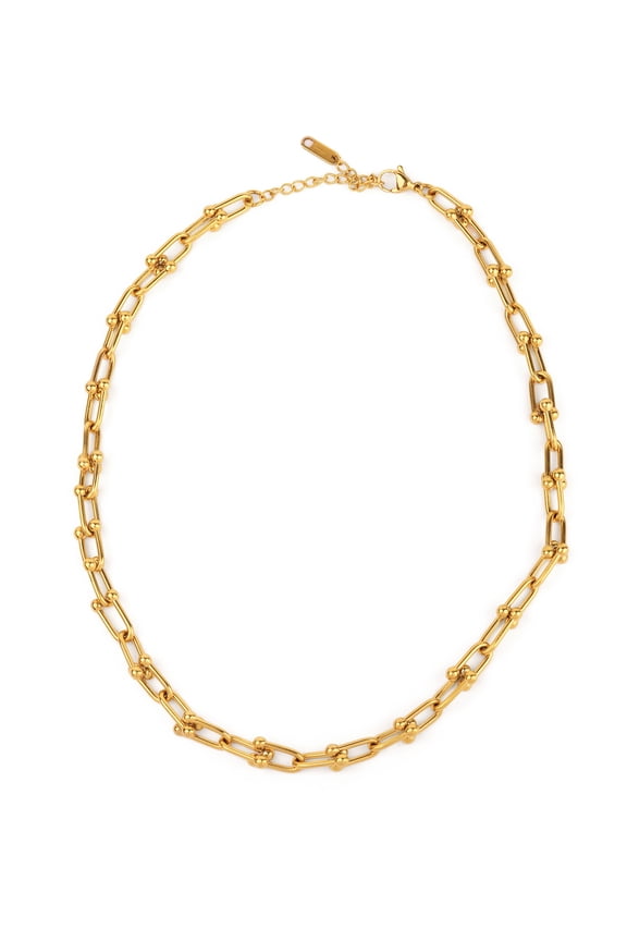 Hope Interlock Chain Necklace