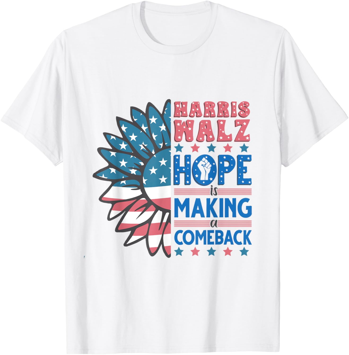 Hope Is Making A Comeback President Kamala Harris Walz 2024 TShirt