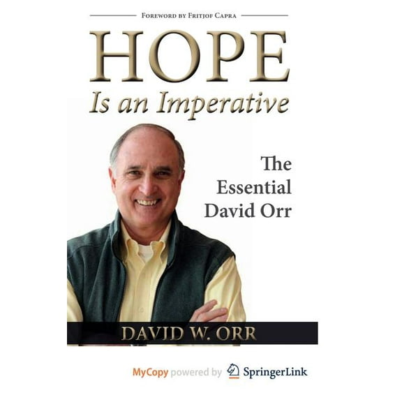 Hope Is an Imperative : The Essential David Orr (Paperback)