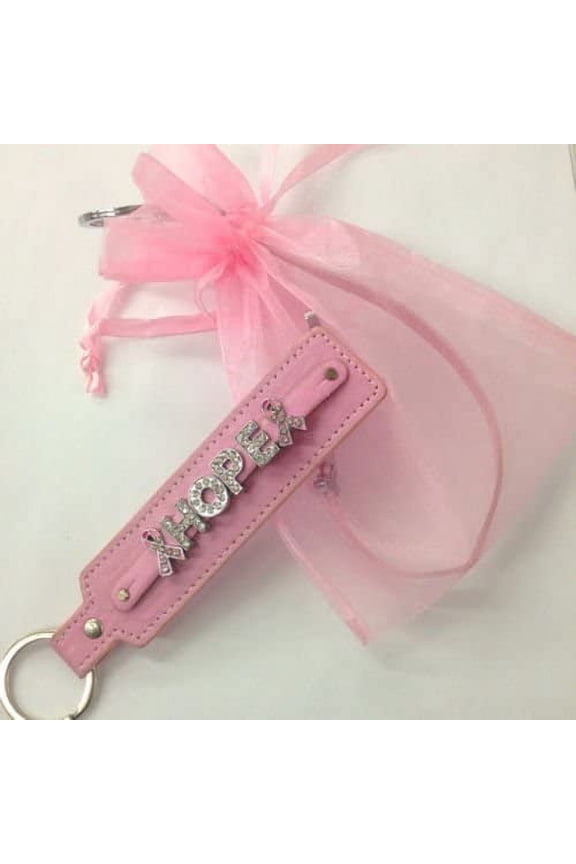 Hope Keychain | Breast Cancer Keychain | Breast Cancer Awareness Keychain | Pink Awareness Keychain | Support Keychain | Survivor Keychain