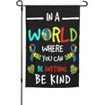 thumbnail image 1 of Hope Love Equality Inclusion Kindness Garden Flag 12.5 X 18 In Peace Outdoor Floral Mini Yard Flag House Flags Double-Sided Farmhouse Sign For Home Garden Decoration, 1 of 6
