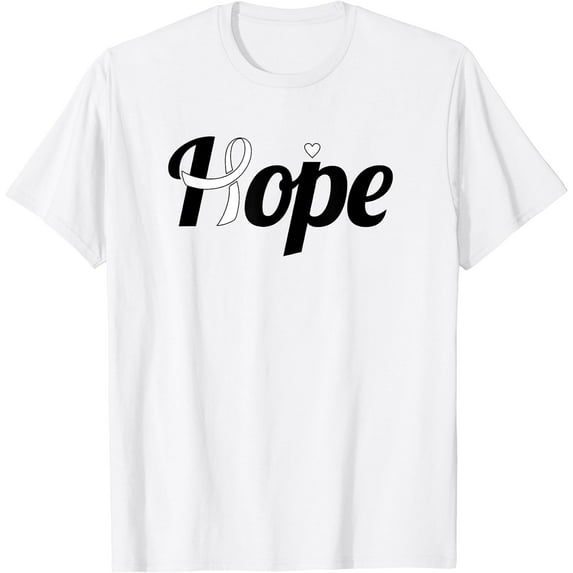 Hope - Lung Cancer Shirt Gift For Lung Cancer Support