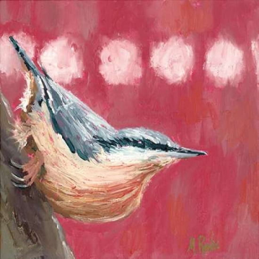 Hope Nuthatch Canvas Art - Molly Reeves (24 x 24)
