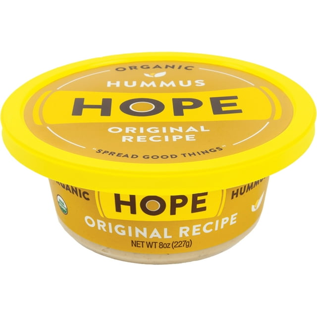 Hope® Organic Original Recipe Hummus 8 oz Tub