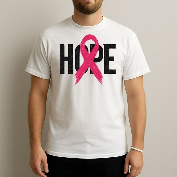 Hope Pink Ribbon Awareness T-Shirt
