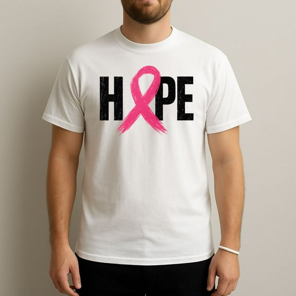 Hope Pink Ribbon Awareness T-Shirt