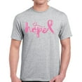 thumbnail image 1 of Hope Pink Ribbon Breast Cancer Awareness TShirt for Men Awareness Mens T-Shirt - S M L XL 2XL 3XL 4XL 5XL Graphic Tee - Support Gift Top Shirt for Him, 1 of 2