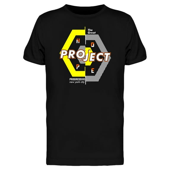 Hope Project Typography Tee Men's -Image by Shutterstock