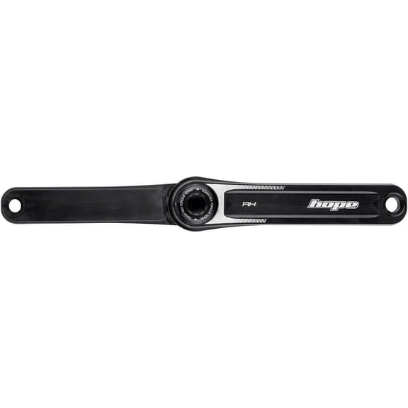 Hope RX Wide Crankset - 175mm, 30mm Spindle, Hope Direct Mount, Road Wide, Black