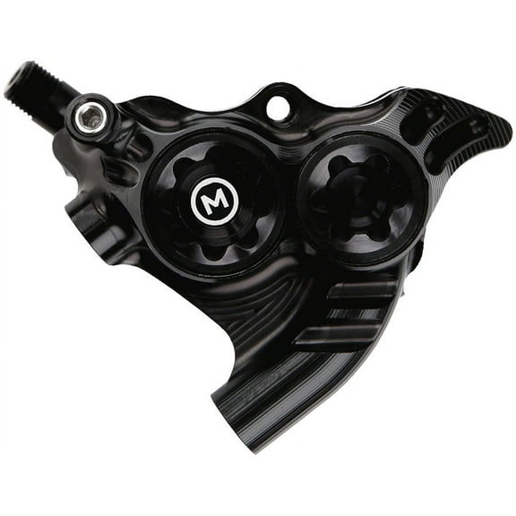 Hope RX4+ Disc Brake Caliper - Rear Flat Mount Direct, +20mm, Mineral Oil Type, Black