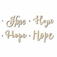 thumbnail image 1 of Hope Sign Unfinished Wood Cutout Home Decor DIY Option 3- 18" Wide / 1/8", 1 of 3